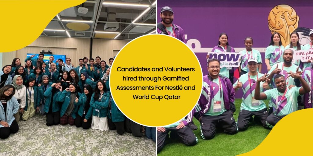 graduates and volunteers hired by nestle and fifa through gamified assessments